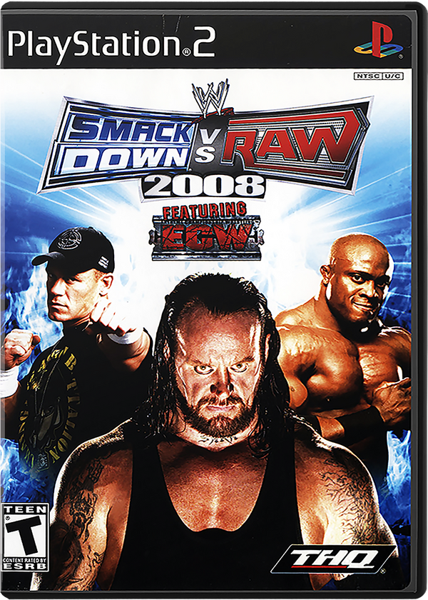 WWE Smackdown Vs. Raw 2008 Playstation 2