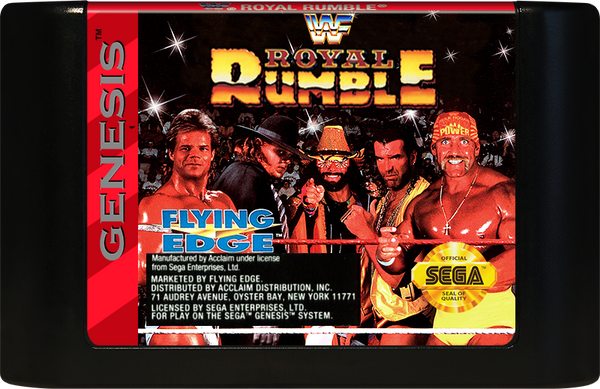 WWF Royal Rumble Sega Genesis