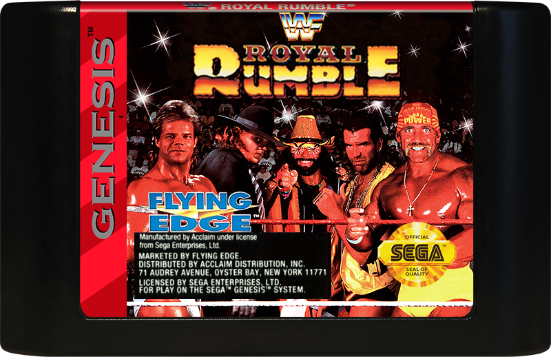 WWF Royal Rumble Sega Genesis