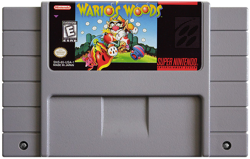 Wario's Woods Super Nintendo