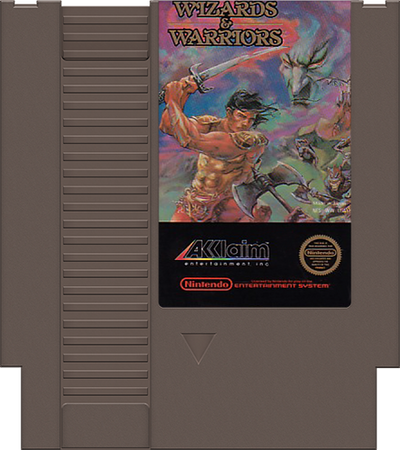 Wizards And Warriors NES