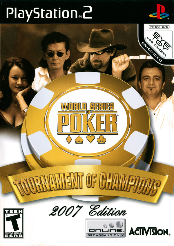 World Series of Poker Tournament of Champions 2007 PlayStation 2