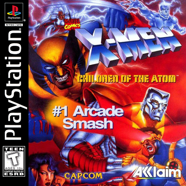 X-Men Children Of The Atom Playstation