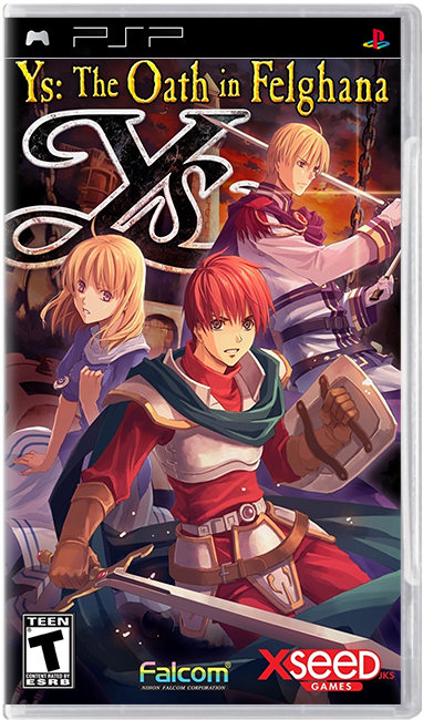 Ys: The Oath In Felghana PSP