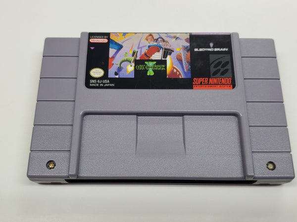 Jim Power: The Lost Dimension Super Nintendo   Genuine Cartridge