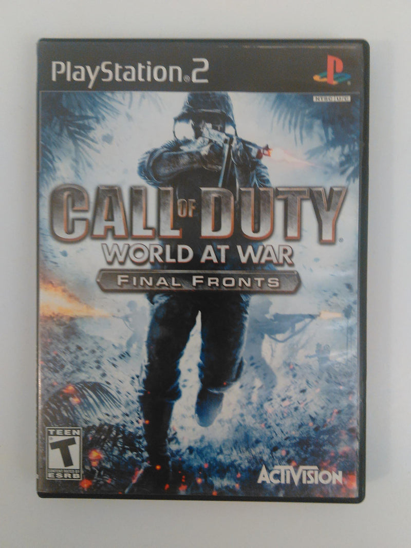 Call Of Duty World At War Final Fronts Playstation 2