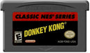 Donkey Kong Classic NES Series GameBoy Advance