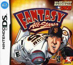 MLB 2K9 Fantasy All-Stars Nintendo DS