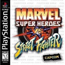 Marvel Super Heroes vs. Street Fighter Playstation