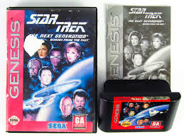 Star Trek Next Generation Echoes From The Past Sega Genesis