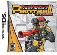 Greg Hastings Tournament Paintball Maxed Nintendo DS