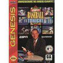 ESPN Baseball Tonight Sega Genesis