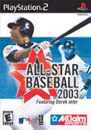 All-Star Baseball 2003 Playstation 2