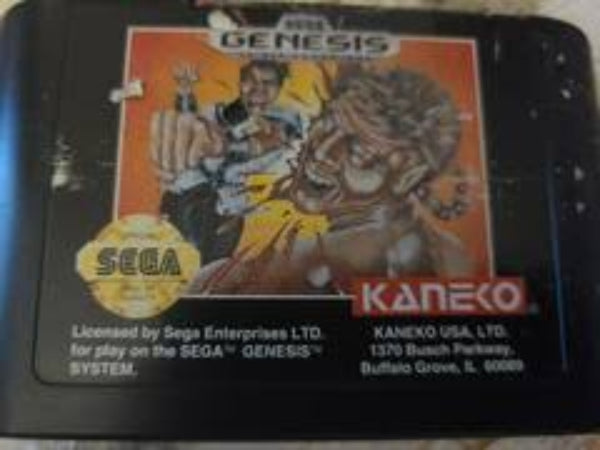 Deadly Moves Sega Genesis