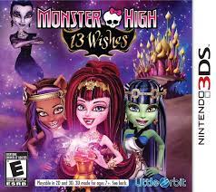 Monster High: 13 Wishes Nintendo 3DS