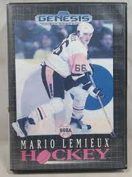 Mario Lemieux Hockey Sega Genesis