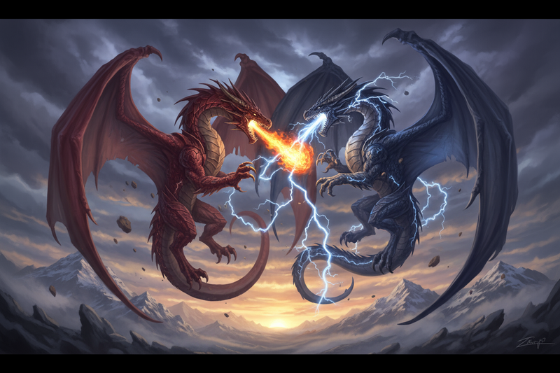 Dragon battle