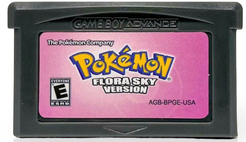 Pokemon Flora Sky Version  Gameboy Advance