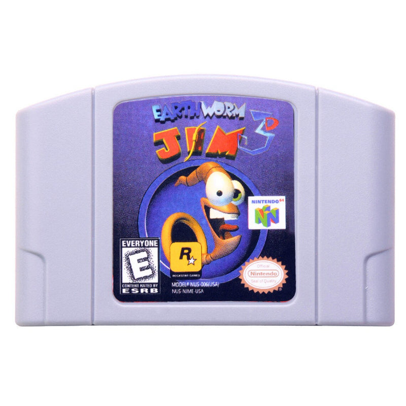 Earthworm Jim 3D Nintendo 64