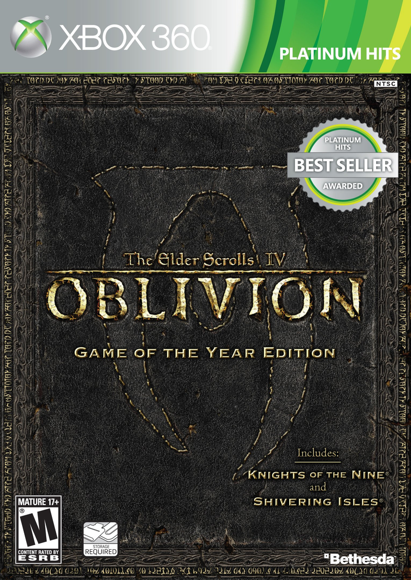 Elder Scrolls IV Oblivion [Game Of The Year] Xbox 360