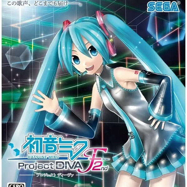 初音ミクProject DIVAf Play Station Vita ポスター PS Vita『初音ミク 初音ミクProject DIVAf Play Station Vita ポスター PS Vita『初音ミク