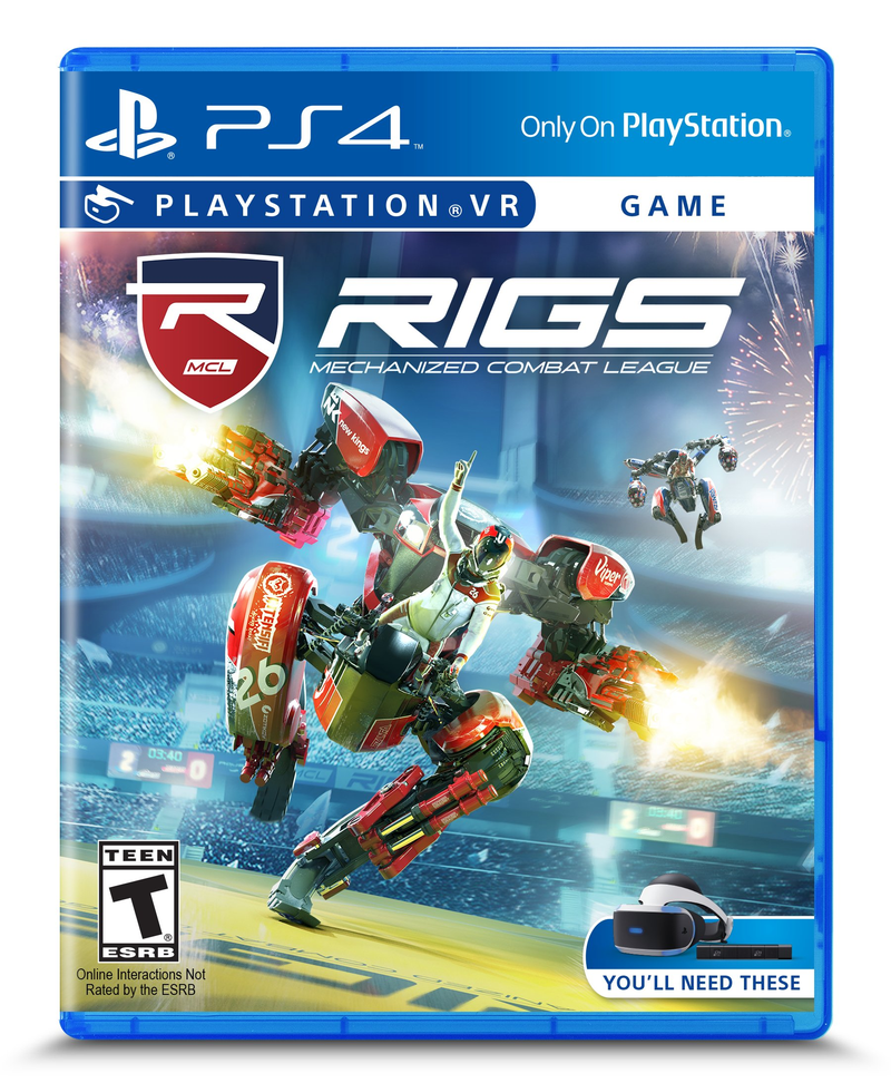 RIGS Mechanized Combat League VR Playstation 4