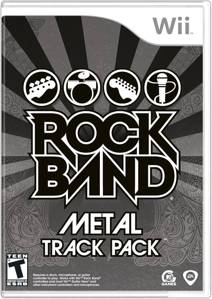 Rock Band Track Pack: Metal Wii