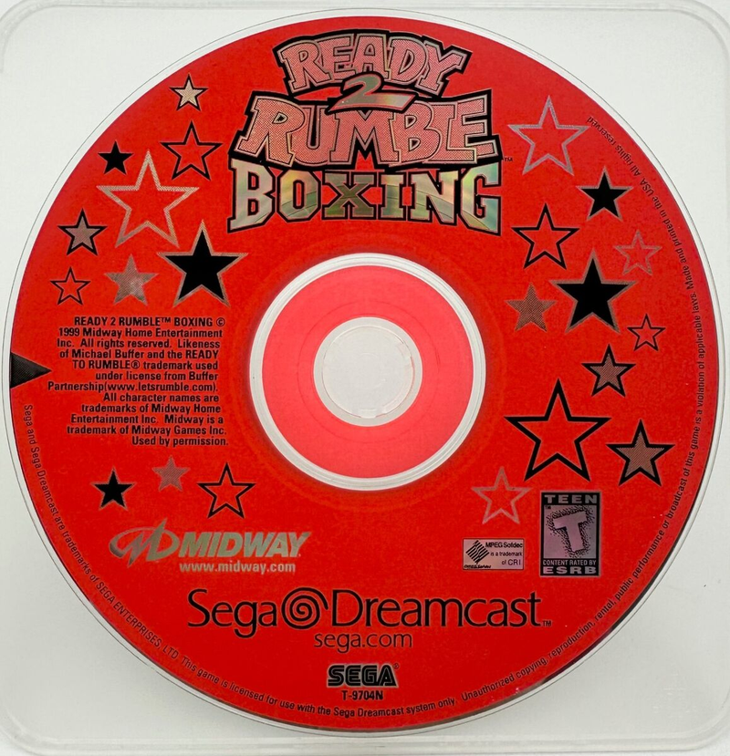 Ready 2 Rumble Boxing Sega Dreamcast