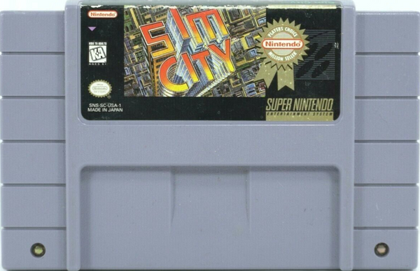 SimCity [Player's Choice] Super Nintendo