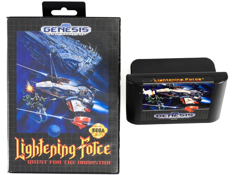 Lightening Force Quest for the Darkstar Sega Genesis