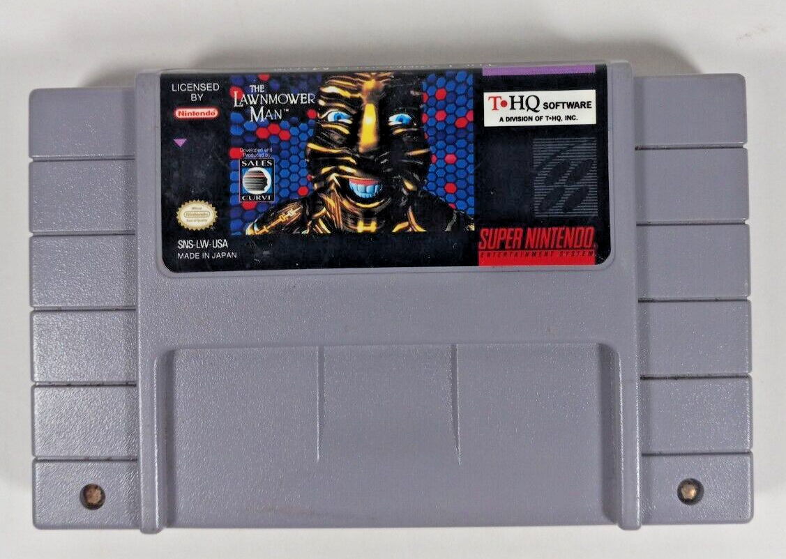 Lawnmower Man Super Nintendo