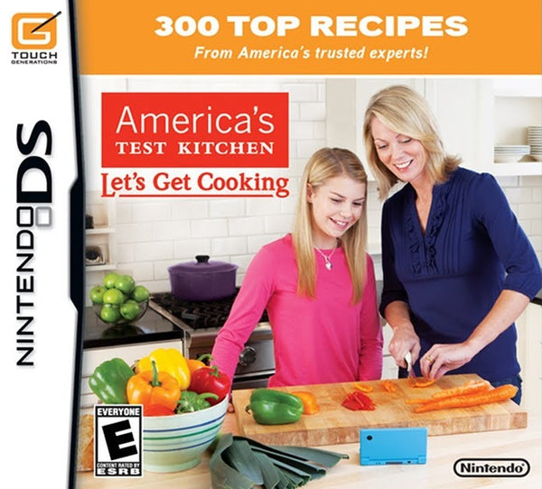 America's Test Kitchen: Let's Get Cooking Nintendo DS