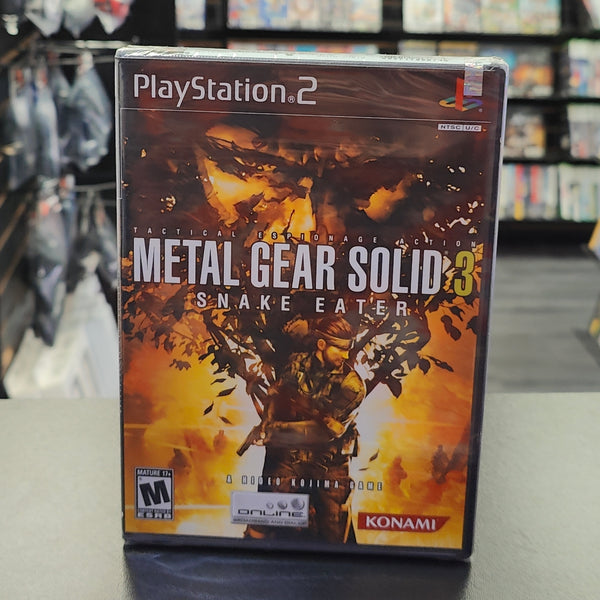 Metal Gear Solid 3 Snake Eater Playstation 2 NEW