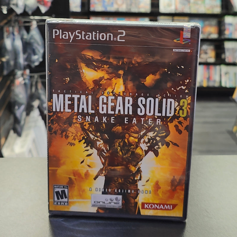 Metal Gear Solid 3 Snake Eater Playstation 2 NEW