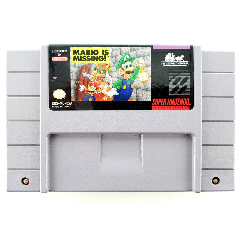 Mario Is Missing Super Nintendo