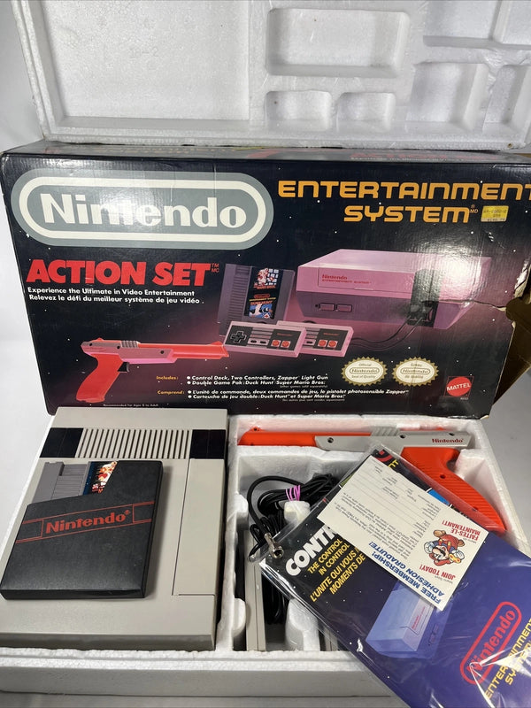 Nintendo NES Action Set Console NES
