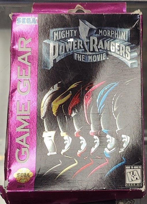 Jeu Sega Game Gear - Mighty Morphin Power Rangers The Movie - Loose