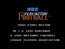 Play Action Football NES