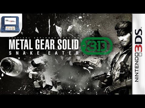 metal gear 3ds Metal Gear Solid 3D Snake Eater Nintendo 3DS