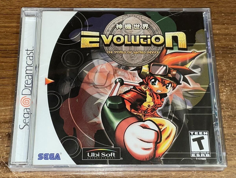 Evolution The World Of Sacred Device Sega Dreamcast