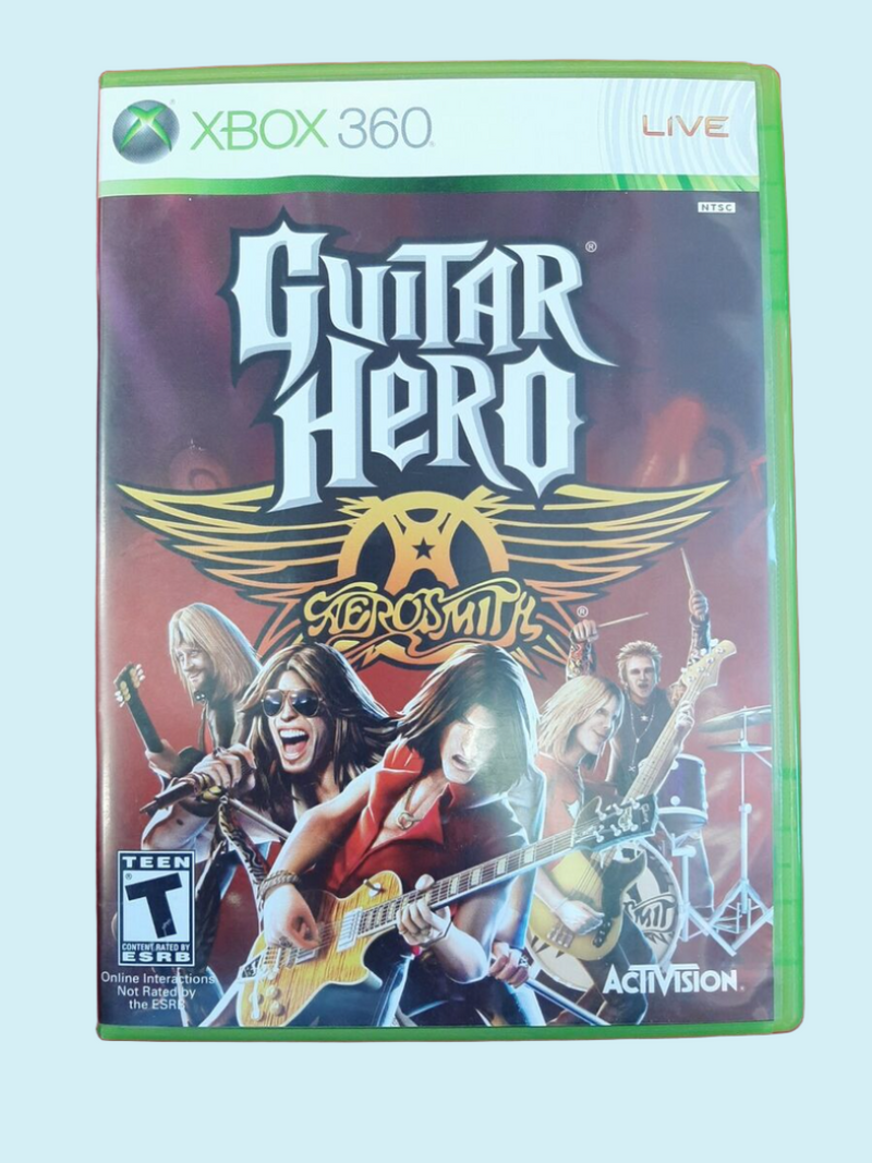 Guitar Hero Aerosmith Xbox 360