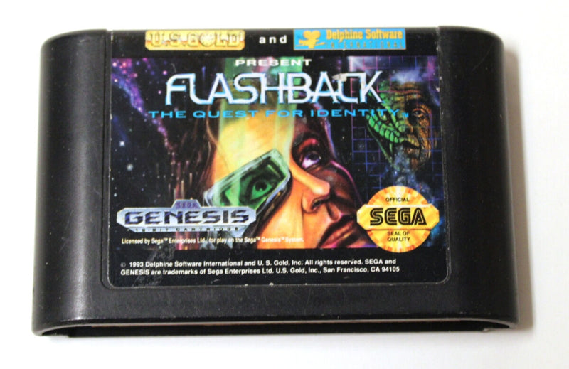 Flashback The Quest for Identity Sega Genesis