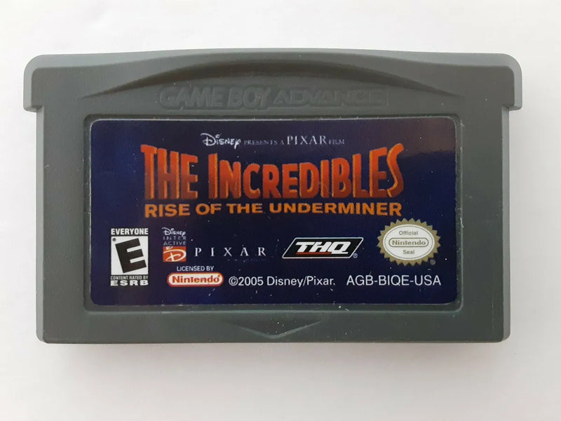 The Incredibles Rise Of The Underminer GameBoy Advance