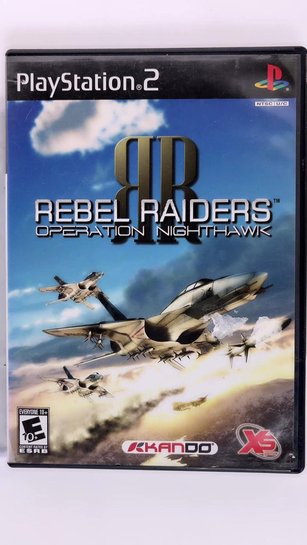 Rebel Raiders Operation Nighthawk Playstation 2