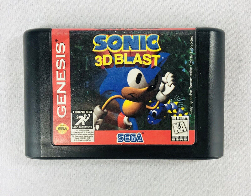 Sonic 3D Blast Sega Genesis