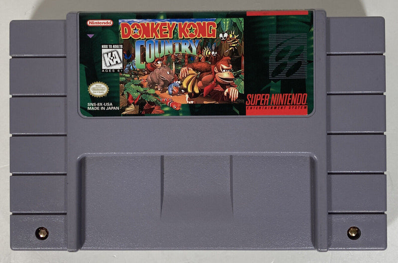 Donkey Kong Country Super Nintendo