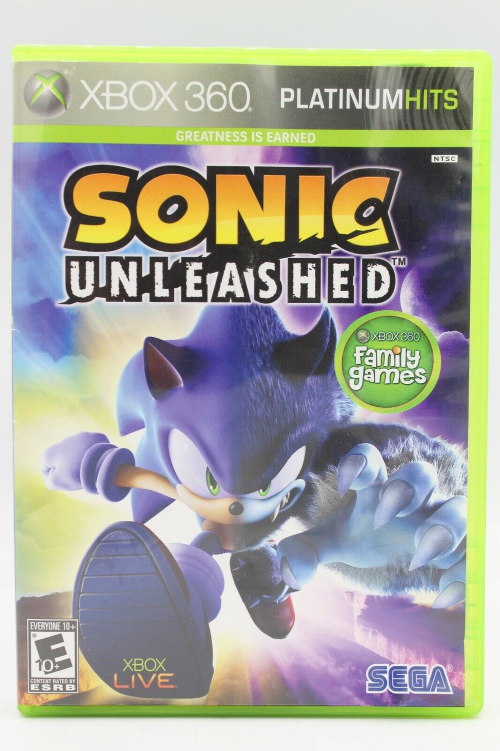 Sonic Unleashed Xbox 360 - Main Image