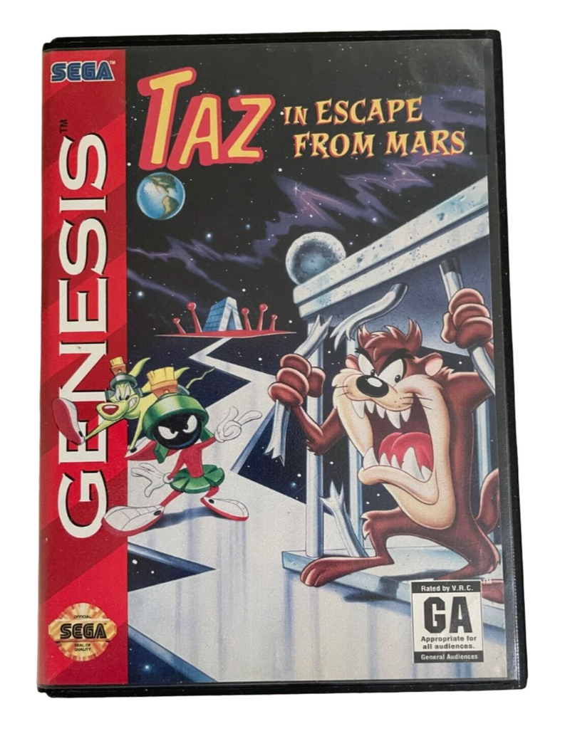 Taz in Escape from Mars Sega Genesis