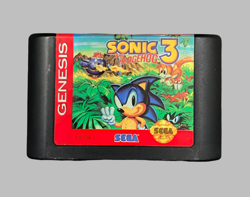 Sonic The Hedgehog 3 Sega Genesis