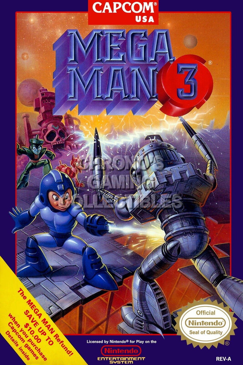 Mega Man 3 NES